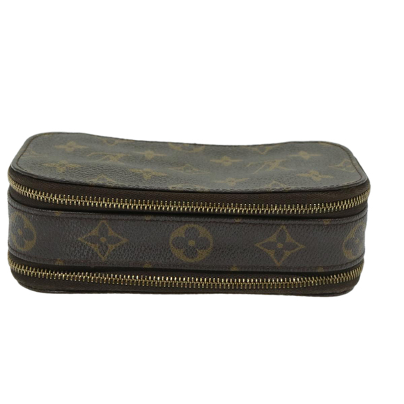 LOUIS VUITTON Monogram Trousse Brush PM Cosmetic Pouch M47510 LV Auth 68712 - Picture 13 of 16